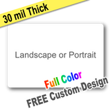 Rectangle Magnet, 4 x 6 in, Rounded Corners